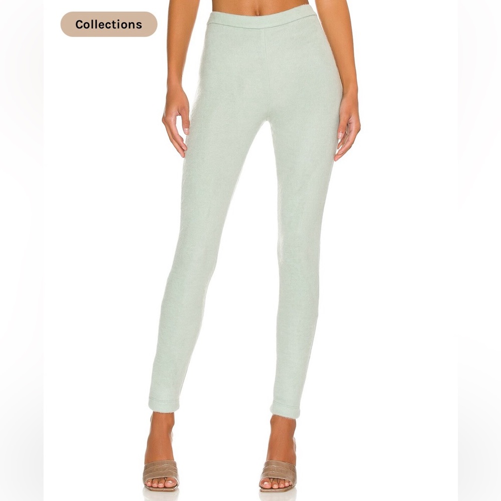 NWOT: LaQuan Smith Mohair Legging in Mint XS